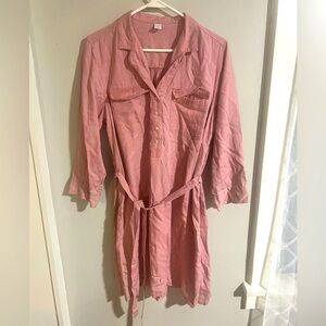 Old Navy Long Sleeve Utility Dress Large